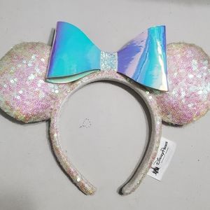 Minnie Mouse Ear Headband – Iridescent Sequins Disney Parks